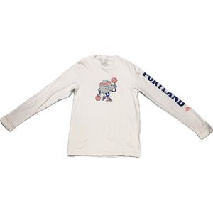 Adidas Portland Basketball Long Sleeve Graphic Tee | Size S